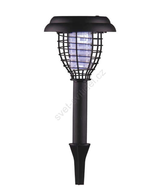 LED solární lampa a lapač hmyzu aneb 2v1